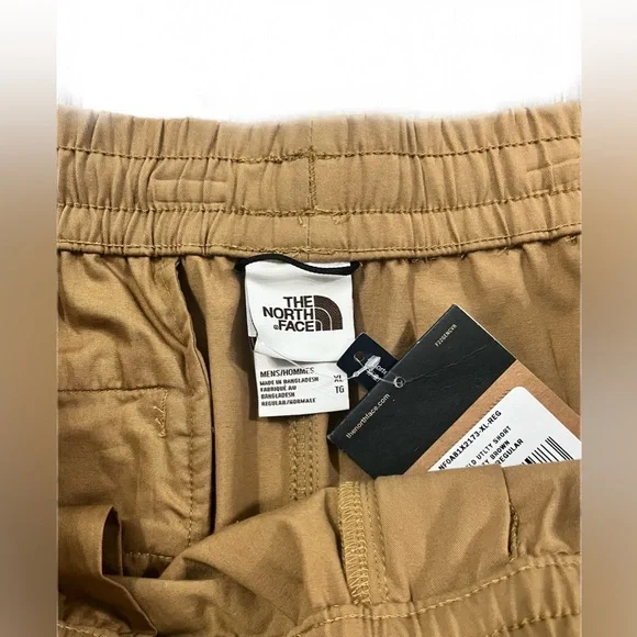The North Face Mens Size XL Field Utility Shorts Brown NWT - Picture 4 of 4